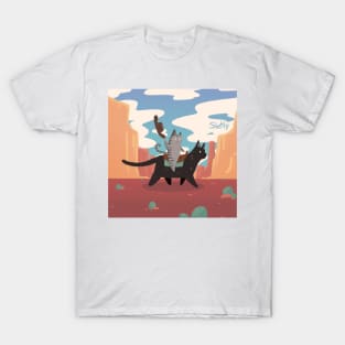 Cowboy Cats T-Shirt